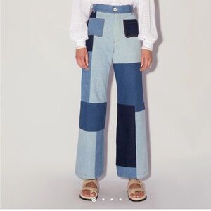 Janis Jeans Patchwork Denim
